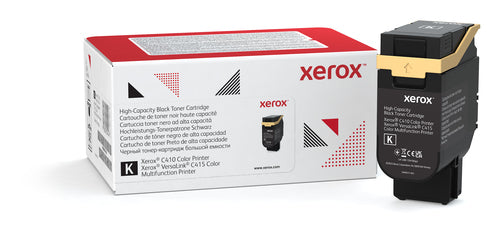 Xerox Genuine ® C410 Color Printer/VersaLink® C415 Color Multifunction Printer Black High capacity Toner Cartridge (10500 Pages) - 006R04685 Xerox Genuine ® C410 Color Printer/VersaLink® C415 Color Multifunction Printer Black High capacity Toner Cartridge (10500 Pages) - 006R04685